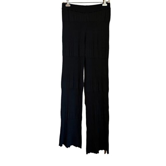 NWT!‎ 3 for $30! En Saison black knit pants - Picture 9 of 11